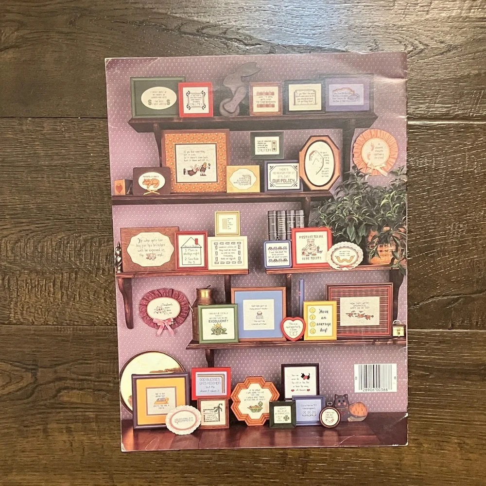 Counted Cross Stitch Pattern Books Sayings Quotes Designs Craft Gifts Bundle